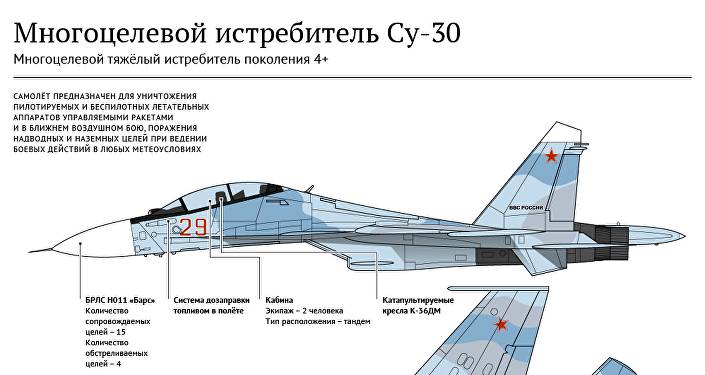 Беларусь заключила контракт с Россией о закупке истребителей Су-30СМ‍