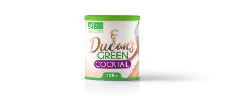 зеленый коктейль Дюкана