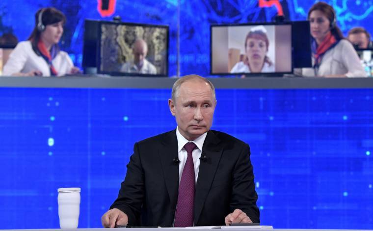 Прямая линия с Путиным в 2020 году не состоится :: Общество :: РБК
